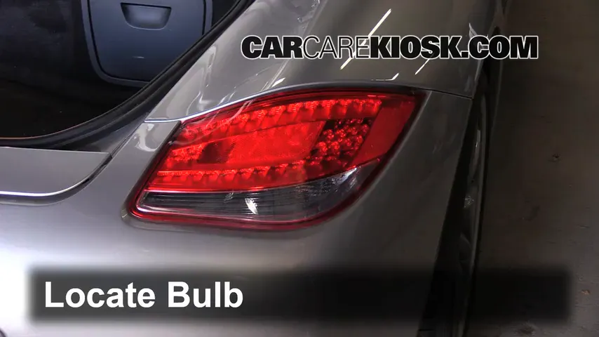 2012 Porsche Boxster 2.9L 6 Cyl. Lights Reverse Light (replace bulb)